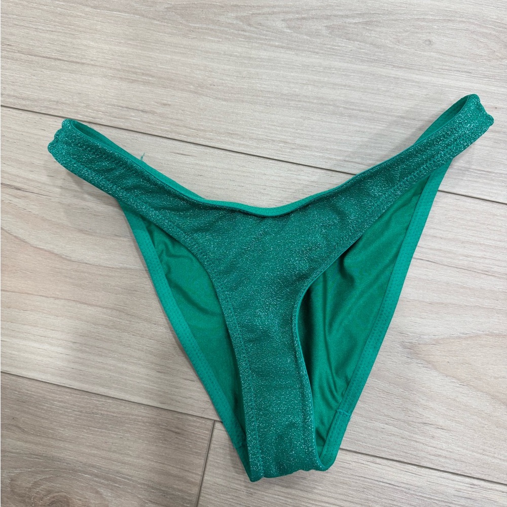 Green Triangl Bikini Bottom